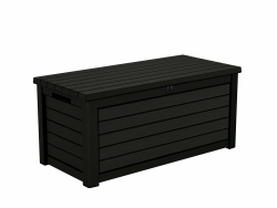 Aufbewahrungsbox/Kissenbox Blackwood, 623 Liter trockener & belüfteter Stauraum - mit Gasdruckfedern - Deckel bis zu 272 kg belastbar Angebot bei HelloDeals