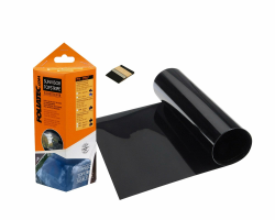 Foliatec 1025 TOPSTRIPE Blendstreifen mit effektivem Sonnenschutz durch Tönung, Maße: 15 x 152 cm, Schwarz Angebot bei HelloDeals