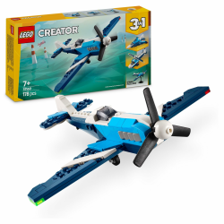LEGO Creator 3in1 Flieger: Rennflugzeug Spielzeug - Umbaubar in Jet oder Hubschrauber Modell - Fahrzeug Bauset für Jungen und Mädchen ab 7 Jahren - Geschenkidee zum Geburtstag 31160 Angebot bei HelloDeals