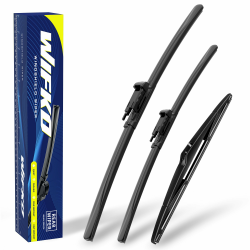 Wifko Scheibenwischer Kompatibel für Opel Corsa D 2007-2014, Wischerblätter Vorne + Hinten, Set Frontscheibenwischer und heckscheibenwischer, Auto Scheibenwischer Zubehör Angebot bei HelloDeals