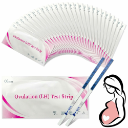 50 Stück Ovulationstest Streifen, Kinderwunsch Ovulationstest Kit, Hochempfindliche Ovulationstests, Fruchtbarkeitstest für Frauen Eisprung, Ovulation Angebot bei HelloDeals