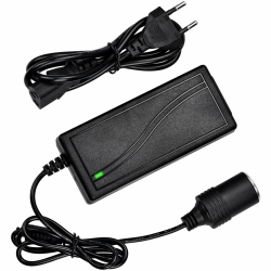 Spannungswandler 220V auf 12V KFZ Netzadapter Wechselrichter 60W 12v 5A Geeignet für Luftkompressoren Tragbare Kühlschränke Autostaubsauger Usw Angebot bei HelloDeals