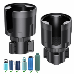 Auto Getränkehalterung,Auto-Getränkehalter-Expander-Adapter mit Verstellbarer Basis,Universeller Cup Holder Auto Wasserflaschenhalter,Flaschenhalter für Kaffeebecher und Getränkedose Angebot bei HelloDeals