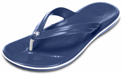 Crocs Unisex Crocband Flip Zehentrenner 39/40 EU Navy Angebot bei HelloDeals
