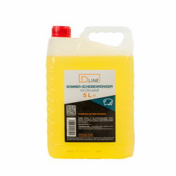 D.LINE Sommerscheibenreiniger Konzentrat mit angenehmen Citrusduft, Reinigungskonzentrat für die Scheiben- und Scheinwerferwaschanlage im Sommer (1) Angebot bei HelloDeals