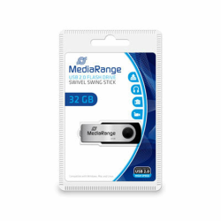 MediaRange USB Speicherstick, 32GB, Schwarz Angebot bei HelloDeals