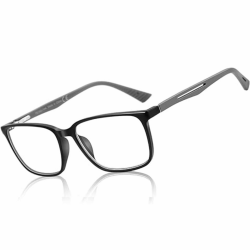 ZENOTTIC Blaulichtfilter Brille & Lesebrille Herren Eckige Rahmen-Leser Anti-Glanz Sport Computerbrille Angebot bei HelloDeals
