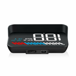Head Up Display OBD2 & GPS, MPH, 3.5"/8.9cm Auto HUD Display, Geschwindigkeitsmesser, Auto Tachometer, Sicherheitsalarm Angebot bei HelloDeals