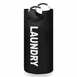 Faltbarer Wäschekorb Mit 90 Liter Fassungsvermögen, Wasserdichter Griff, Oxford-Stoff, Flaschensammler Angebot bei HelloDeals