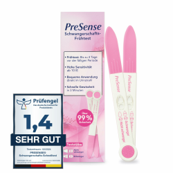 PreSense® - Schwangerschafts-Schnelltest (2er Pack) - Schnell, Sicher, Zuverlässig und Einfach – Urintest - SS Test Schwanger – Schwangerschaft Angebot bei HelloDeals