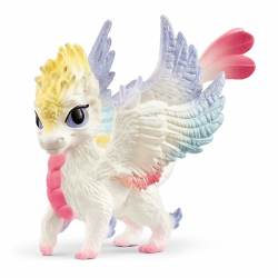 schleich BAYALA | Regenbogen Babydrache 70825 | detailgetreue, fantastische Figuren | ideales Geschenk für Mädchen und Jungen | wunderschöne Sammelfiguren | Spielfigur ab 5 Jahren | 6 x 10 x 7 cm Angebot bei HelloDeals