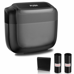 Auto Mülleimer Upgrade Mülleimer Auto Automülleinmer mit Deckel Auto Mülleimer Klein Integrierter Einbau Müllsäcke Hängende Mini Auto Mülleimer mit 30 Stück Müllsäcke (1) Angebot bei HelloDeals