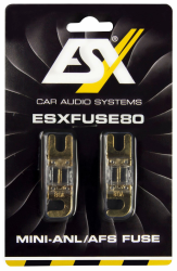 ESX | Mini-ANL Sicherungen 80A | 2 Stück Angebot bei HelloDeals