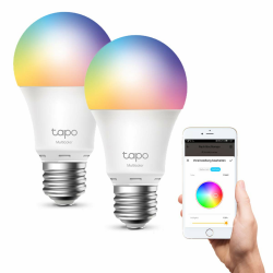 Tapo L530E, Wi-Fi-Smart-LED-Lampe, mehrfarbig, verstellbar, E27, 8,7 W 806 lm, kompatibel mit Alexa und Google Home, 2 Stück (1 Stück) Angebot bei HelloDeals