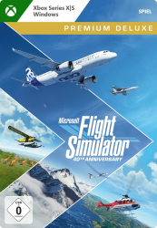 Microsoft Flight Simulator 40th Anniversary - Premium Deluxe Edition | Xbox & Windows 10 - Download Code Angebot bei HelloDeals