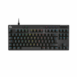 Logitech G PRO X TKL Rapid Tenkeyless kabelgebundene Gaming Tastatur mit magnetischen Analogschaltern, Rapid Trigger-Modus, einstellbarem Auslöser und anpassbarer RGB-Beleuchtung, QWERTZ DE - Schwarz Angebot bei HelloDeals