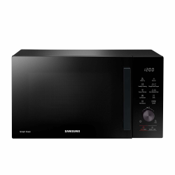 Samsung MC28A5137KK/E1 Kombi-Mikrowelle mit Grill und Heißluft, 900 W, 28 l Garraum, AirFry, Power Defrost, Kratzfester Keramik-Emaille-Inneraum, Schwarz Angebot bei HelloDeals