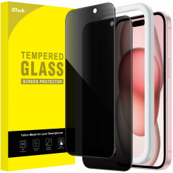 📱🔒 JETech Sichtschutz für iPhone 15 6,1 Zoll, 2 Stück Angebot bei HelloDeals