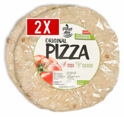 🍕🇮🇹 PinsaMia 2 x Pizza Original - Vorgebackener Pizzateig aus dem Steinofen 🇮🇹🍕 Angebot bei HelloDeals