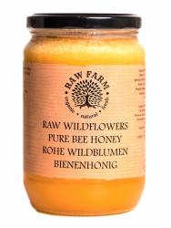 900g Reiner, Roher Wildblumen Honig 🍯 100% Natürlich - Ungefiltert, Ungeheizt, Nicht Pasteurisiert Angebot bei HelloDeals