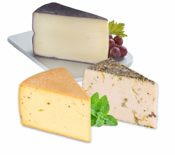 Gourmet-Käsevariation 2 - Tiroler Käsetrio 🧀🌸🍷 Angebot bei HelloDeals
