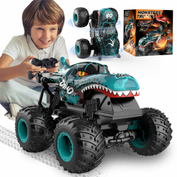Ferngesteuerter Dinosaurier Monstertruck 🦖🚗 Angebot bei HelloDeals