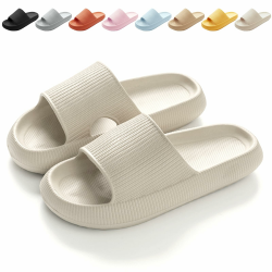 🌈 Cozislides Original Slippers Cloudyzz Schlappen 🌺 rutschfeste Badelatschen Hausschuhe Sommer Pantoletten Badeschlappen Flip Flops Indoor/Outdoor 🏖️ Angebot bei HelloDeals