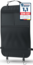 🦁 LIONSTRONG® Auto Organizer Kinder Rücksitz schwarz [WASSERDICHT] 🚗 Angebot bei HelloDeals