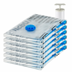 🛍️ Amazon Basics Vakuumbeutel für Kleidung - Jumbo, 6er-Pack 🌬️ Angebot bei HelloDeals