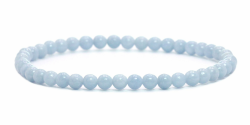 Echtes Edelstein Armband mit Blauer Angelit - Schutzstein Talisman 🌟 Angebot bei HelloDeals