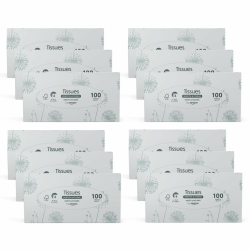 🌟 Mega-Deal! 4-lagige Papiertaschentücher-Boxen by Amazon, 1200 Stück, 12 Packungen Angebot bei HelloDeals