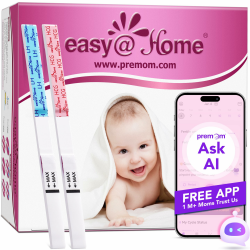 🌸👶 Easy@Home 50 Ovulationstest + 20 Schwangerschaftstest Frühtest - Empfidlich Kinderwunsch Fruchtbarkeitstests 🌟 Angebot bei HelloDeals