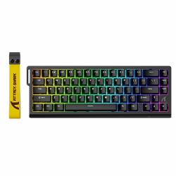 🦈ANGRIFF SHARK X68 HE 8000Hz Rapid Trigger-Tastatur 🎮 60% Gaming-Tastatur ⌨️ Angebot bei HelloDeals