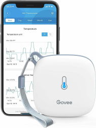 🌡️🌿 Govee WLAN Thermometer Hygrometer Innen - WiFi Thermo Hygrometer mit App Benachrichtigung! Angebot bei HelloDeals