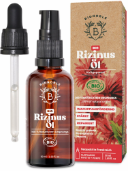 Bionoble Rizinusöl Bio 50ml - 100% Rein, Natürlich, Kaltgepresst 🌿🥇 Angebot bei HelloDeals