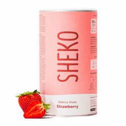 🌟SHEKO Balance Shake Erdbeere - 21 Cremige Mahlzeitenersatz Shakes zum Abnehmen🌟 Angebot bei HelloDeals