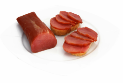 Räucherlende | Feinschmecker Schinken fettarm 🍖 | Gourmetschinken 🎁 | Wurstspezialität ca. 200g Angebot bei HelloDeals