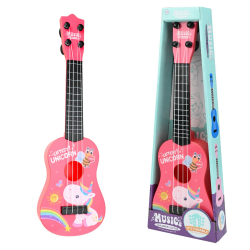 🎸🎶 Kinder-Gitarre Musik-Ukulele Spielzeug - Premium-Material, Echte Gitarre, Leicht und Tragbar Angebot bei HelloDeals
