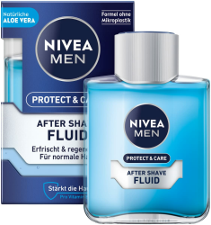 NIVEA MEN Protect & Care After Shave Fluid (100 ml) 🧔🌿 Angebot bei HelloDeals
