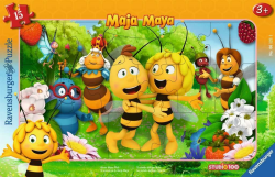 🐝 Ravensburger Kinderpuzzle - 06121 Biene Majas Welt - Rahmenpuzzle für Kinder ab 3 Jahren 🎁 Angebot bei HelloDeals