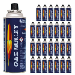 Gas Bullet ® Gaskartusche 227g für Gaskocher und Geräte mit Bajonett-Ventil Anschluss Angebot bei HelloDeals