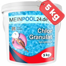 🏊‍♂️ Mega Deal: 5 kg Chlorgranulat von MEINPOOL24.DE 🏝️ Angebot bei HelloDeals