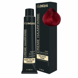 FemMas Haarfarbe Pure & Mix Rot | Professionelle Creme mit Arganöl, Keratin & Ceramiden 💇‍♀️ Angebot bei HelloDeals