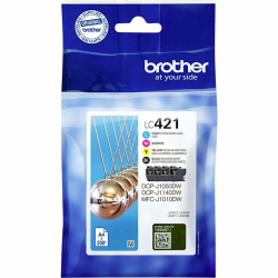 🌟 Brother LC-421VAL Tintenpatronen Value Pack - Sparpreis! 🌈🖨️ Angebot bei HelloDeals