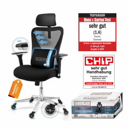 CLOUVOU CleverSeat Bürostuhl Ergonomisch [TESTSIEGER] 🌟 Angebot bei HelloDeals