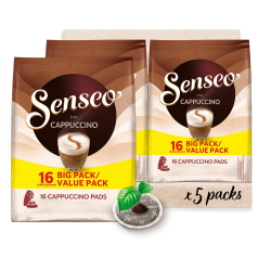 🌟 Angebot: Senseo Pads Cappuccino - 16 Kaffeepads Angebot bei HelloDeals