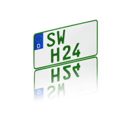 🚜🔖 Traktorkennzeichen DIN-zertifizierte Kfz-Kennzeichen 240x130 255x130 für Traktor Trekker landwirtschaftliche Fahrzeuge Angebot bei HelloDeals