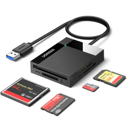 UGREEN USB 3.0 Kartenleser 4 in 1 🌟 SD/TF/CF/MS Card Reader Angebot bei HelloDeals
