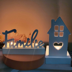 🏠🕯️ SVOCK 2 Stück Silikonformen Gießformen Haus - Weihnachtsdeko DIY 🎄 Angebot bei HelloDeals