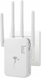 🚀 WLAN Verstärker 1200Mbit/s WLAN Repeater 5G & 2.4G Dualband Ultraxtender WiFi Verstärker mit LAN Anschluss Angebot bei HelloDeals
